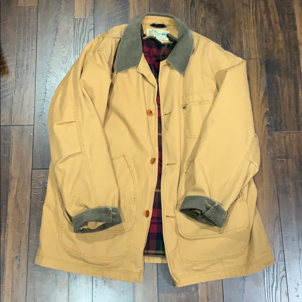 LL Bean field coat